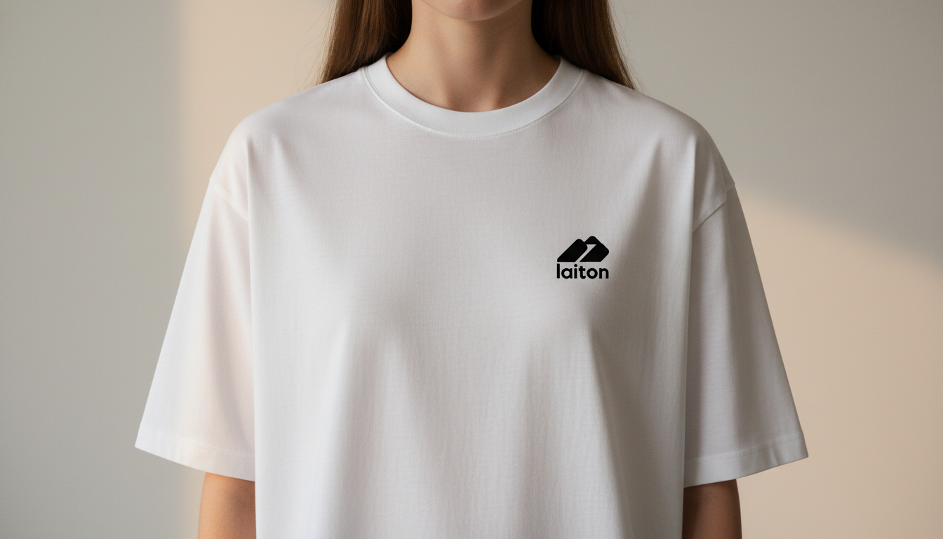 Camiseta Laiton Branca Símbolo & Nome